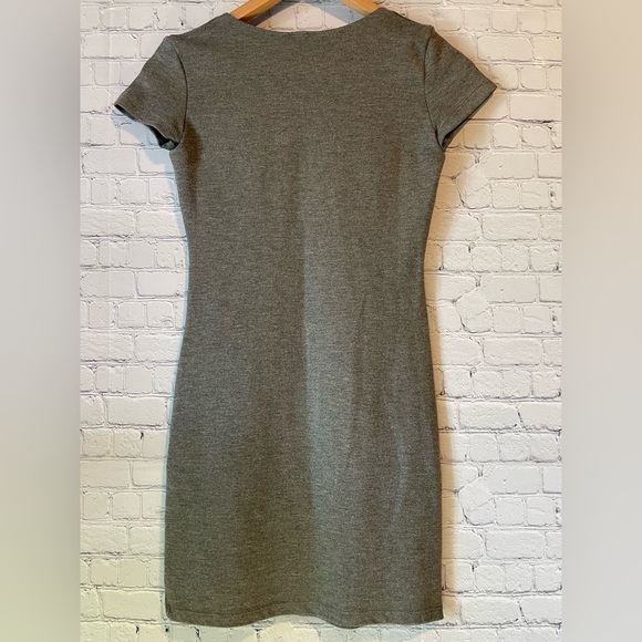American Apparel Grey Bodycon Dress - Picture 4 of 15